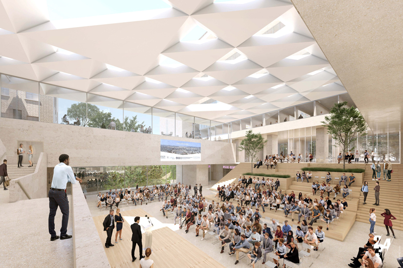 ESCP Paris Campus - Real Estate Project - Cowork&Food® space