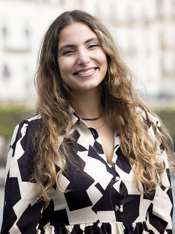 ESCP Student crossed arm and smile