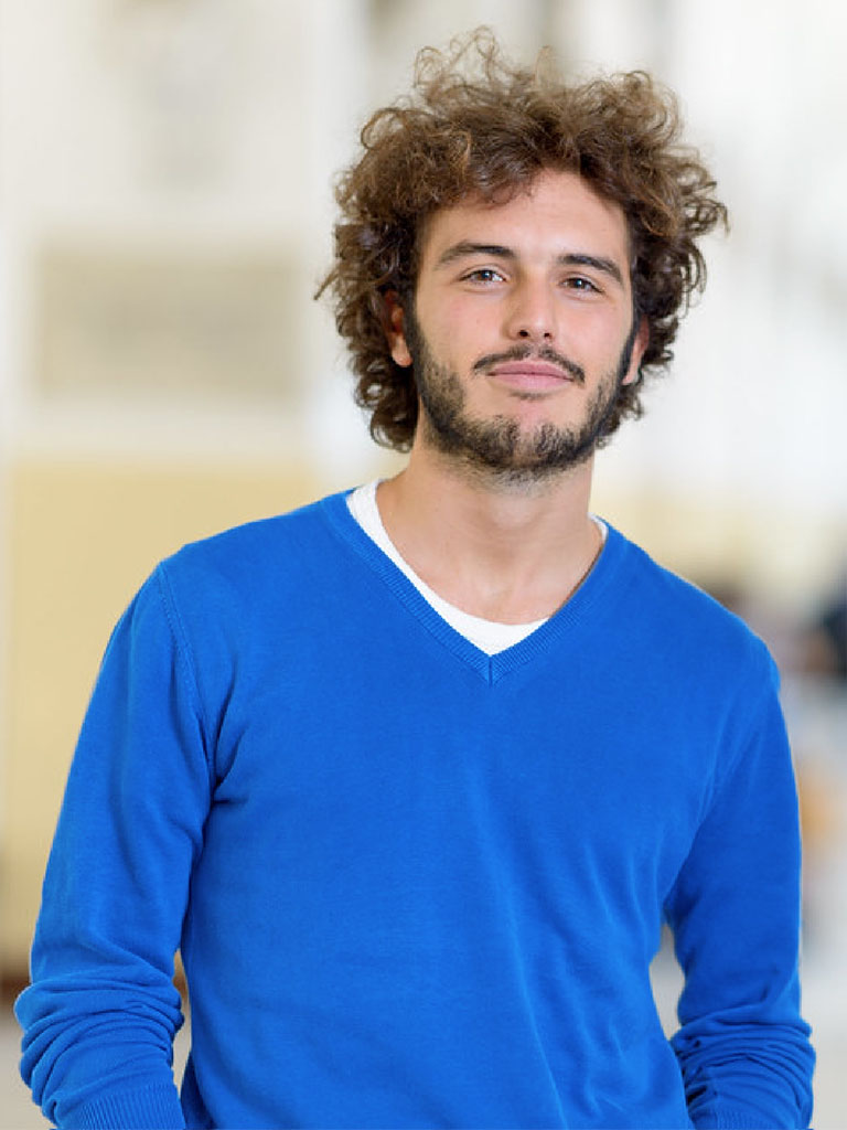 ESCP Student crossed arm and smile