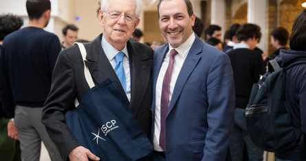 ESCP London Hosts former Italian PM Mario Monti 