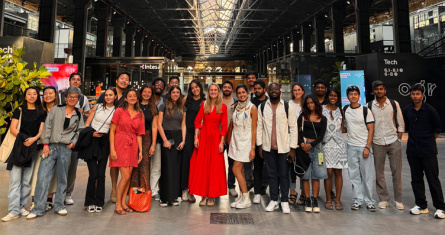 ESCP MDT Students Visit Comau in Turin: Exploring the Human & Technology Journey