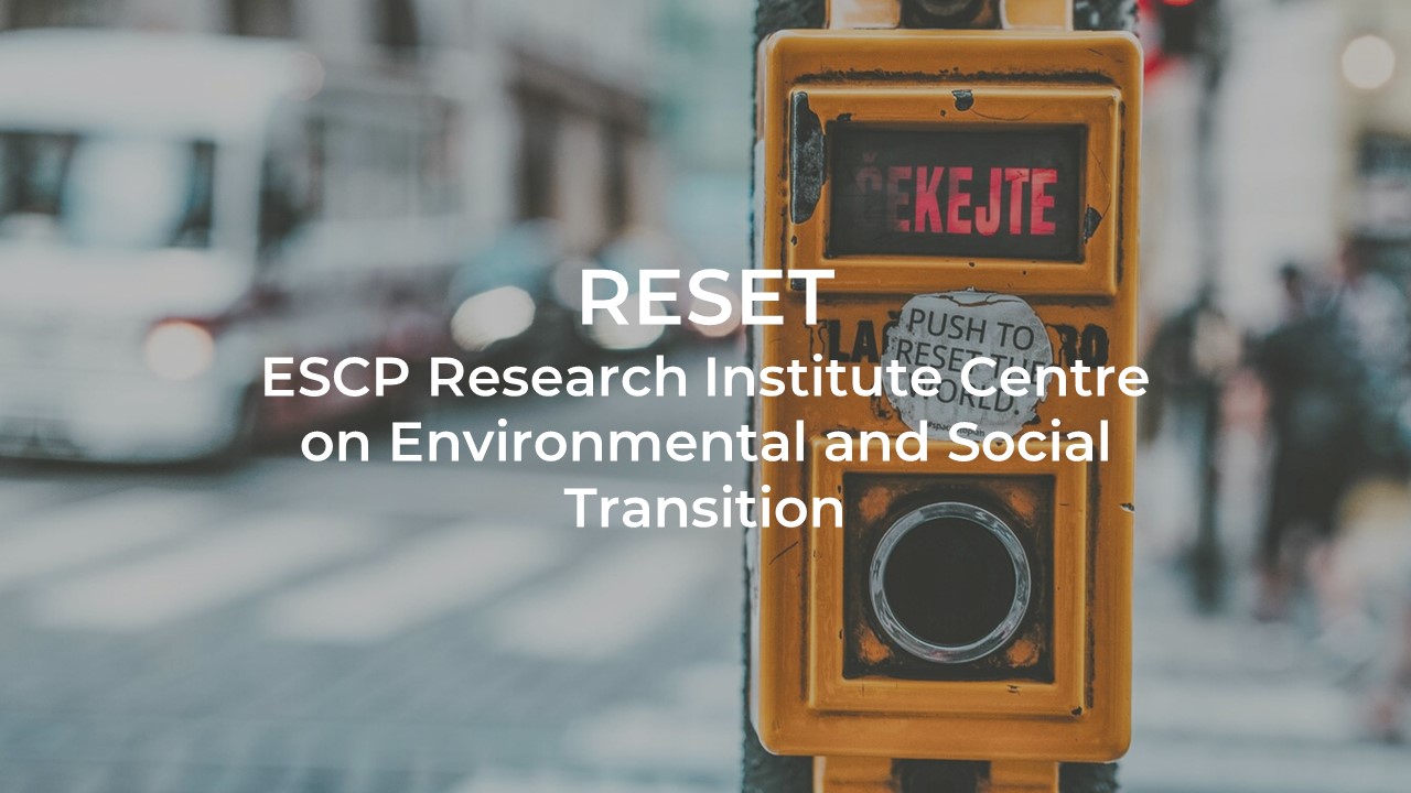 ESCP Research Centre on Environmental and Societal Transition
