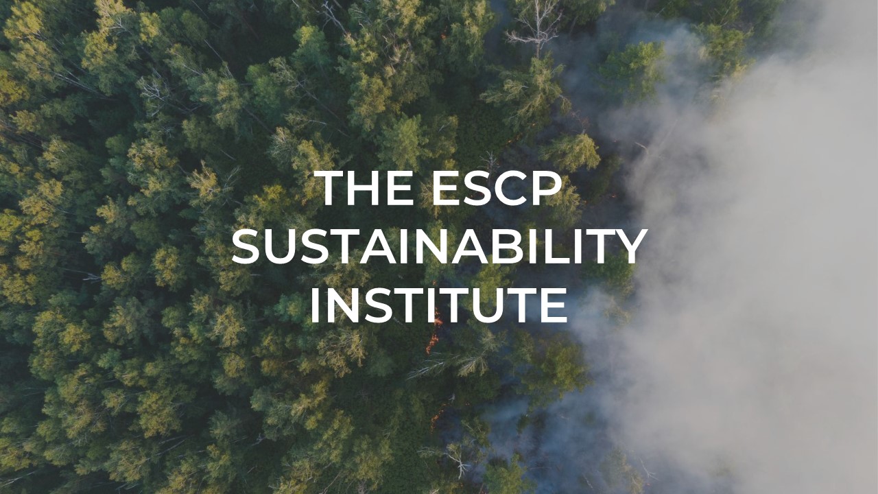 The ESCP Sustainability Institute