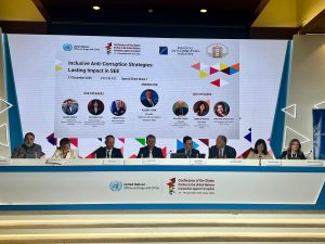 SEE Takes the Floor at CoSP11: From Strategy to Lasting Anti-Corruption Impact